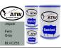 Preview: Jaguar, Fern Gray, BLVC253: 500ml Lackdose + 500ml Klarlack + 250ml Härter - Set, von ATW Autoteile West.